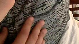 Main susu semula jadi 42F isteri yang hebat, berminyak besar