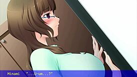 Neighbor Watching Anime Game Scenes Part 2