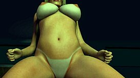 Sexy Mature Cougar Rides Dildo Hard in Wild 3D Hentai Action. Tan Lines Drive Me Crazy!