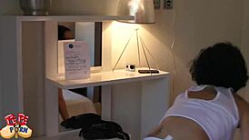 Detailed Casting Session with Brunette Latina Amateur Featuring Small Tits and Interview