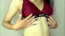 a curvy german amateur slowly undresses for you in her homemade video