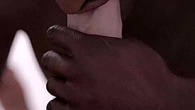 i watch this black man sucking big white dick