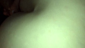 Wife bends over in miniskirt for homemade doggy