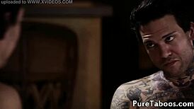 Groupie gets drilled by two band members in wild fantasy