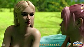 เต้นในสตริปคลับกลายเป็นออร์กี้ป่ากับเสื้อผ้าฉีกขาด