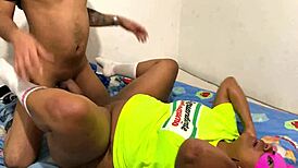 My Friend's Wife Takes All My Milk And Then Kisses Him