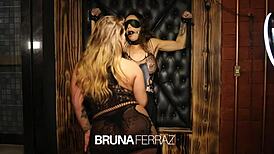 Bruna ferraz and belinha baracho delight my submissive in bdsm play.