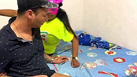 My Friend's Wife Takes All My Milk And Then Kisses Him