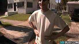 spanish babes abella anderson and ava addams in outdoor car scene