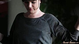 uhh, babe got doggystyled by stepbro, so hot!