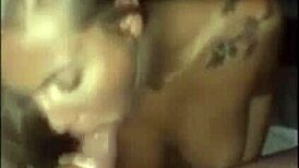 Finnish Amateur Sucks Big Monster Cock