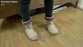 First anal audition for young girl goes into crazy deepthroat and assplay session