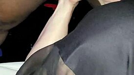 Rae Lynn exclaims, 'Oh wow, this foot sex is so hot!' in her homemade interracial fetish session