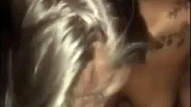 Finnish Amateur Sucks Big Monster Cock