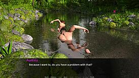 i had fun with audrey and lizzie, then fucked audrey in the river at dusklight manor