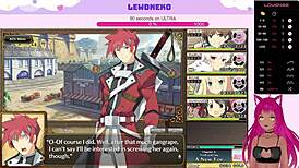 Watch LewdNeko get creampied in this hentai game?