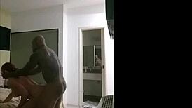 Emotional Ride: Bruninha Fitness Taken by Big Black Cocks in Amateur Compilation