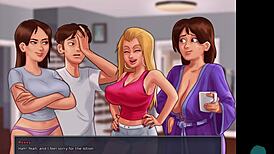 Cheerleaders Emotionally Compare Their Voluptuous Boobs