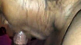 Intense blowjob where slut swallows every drop from mommy's pussy.