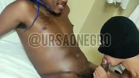 Bob and Neguin Destroy the Versatile Newbie in Brazilian Orgy with Monster Cocks!