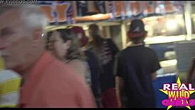 Fantasy Fest sluts flash wild on public streets