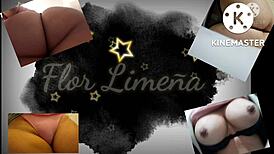 peruvian girl playing with dildo alone at work asks if anyone sees her