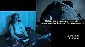 Naked Alan Wake Play Through Part 1 with Big Natural Tits!