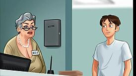 hey man, this old woman tricked me into banging her in the hospital store room!