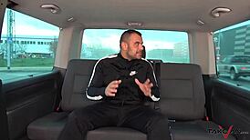 Blondie Spreads Her Legs for a Steamy Quickie in the Pickup Van