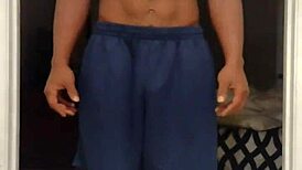 workout 7 with black woman in usa gym 🏋️‍♀️