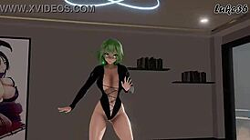 Gumi Vocaloid in MMD R18 Animation