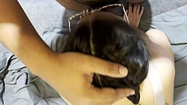 i'm a thai glasses girl who's so horny for big ass blowjob and cumshot action