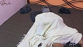 Excited hot malaysian girl feels intense pleasure from big black cock creampie