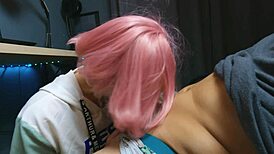 She Sucks My Cock While I Play Video Games