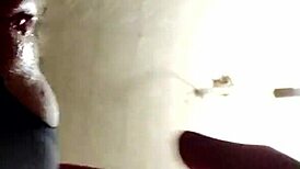 pinkteen 18+ pussy fucks her lover from below, tight and close-up