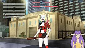 Harley Quinn, want to train with my uncensored cock?