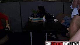 milfs caught cheating at wild cfnm party with big cocks