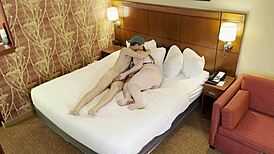 Kissing Hot BBW with Huge Ass and Big Tits