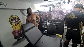 Nicoly Mattos Tattoos Pussy and Sucks