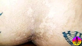 doctor bends me over and finishes inside my rear