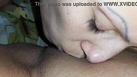 so, my girlfriend just watches and masturbates while our neighbor licks my clit