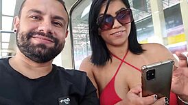 Nicoly Mattos Tattoos Pussy and Sucks