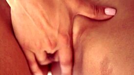 she says, i'm a beautiful european model slowly satisfying my shaved pussy