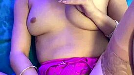 All Natural Brunette Nicole Aria Enjoys Intense Sessions