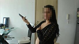 photo session turns into intense encounter between step-siblings