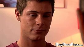 Handsome Twink Sucks Big Dick Then Gets Ass Fucked!