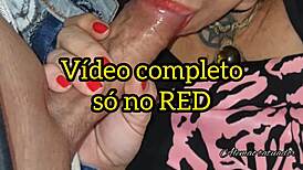 Fada Mel gets cum on face during tattoo video call.