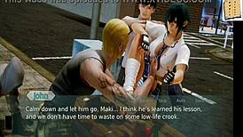 exploring the academy in episode 146 of the anime game