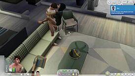 One Guy With Pregnant Prostitute And Ebony Woman In Eco Role