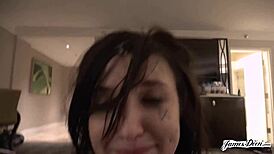 Inked brunette Kelsi Lynn craves James Deen's BWC for wild action. Will she get every inch?